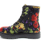 Justina2 Floral Velour