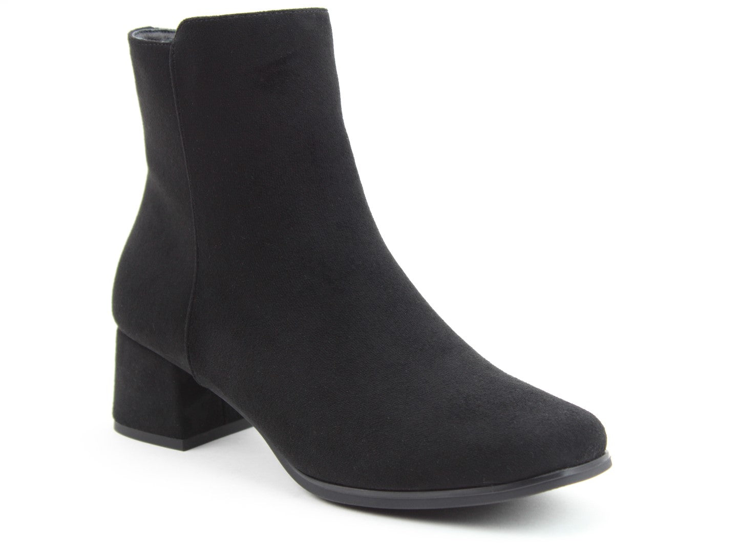 VANGELO Women Boot HF5427 Ankle Dress Boot Black