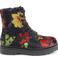 Justina2 Floral Velour