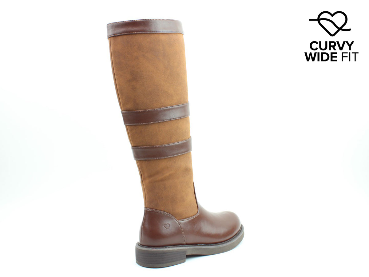Felicity CURVY CALF WIDE FIT