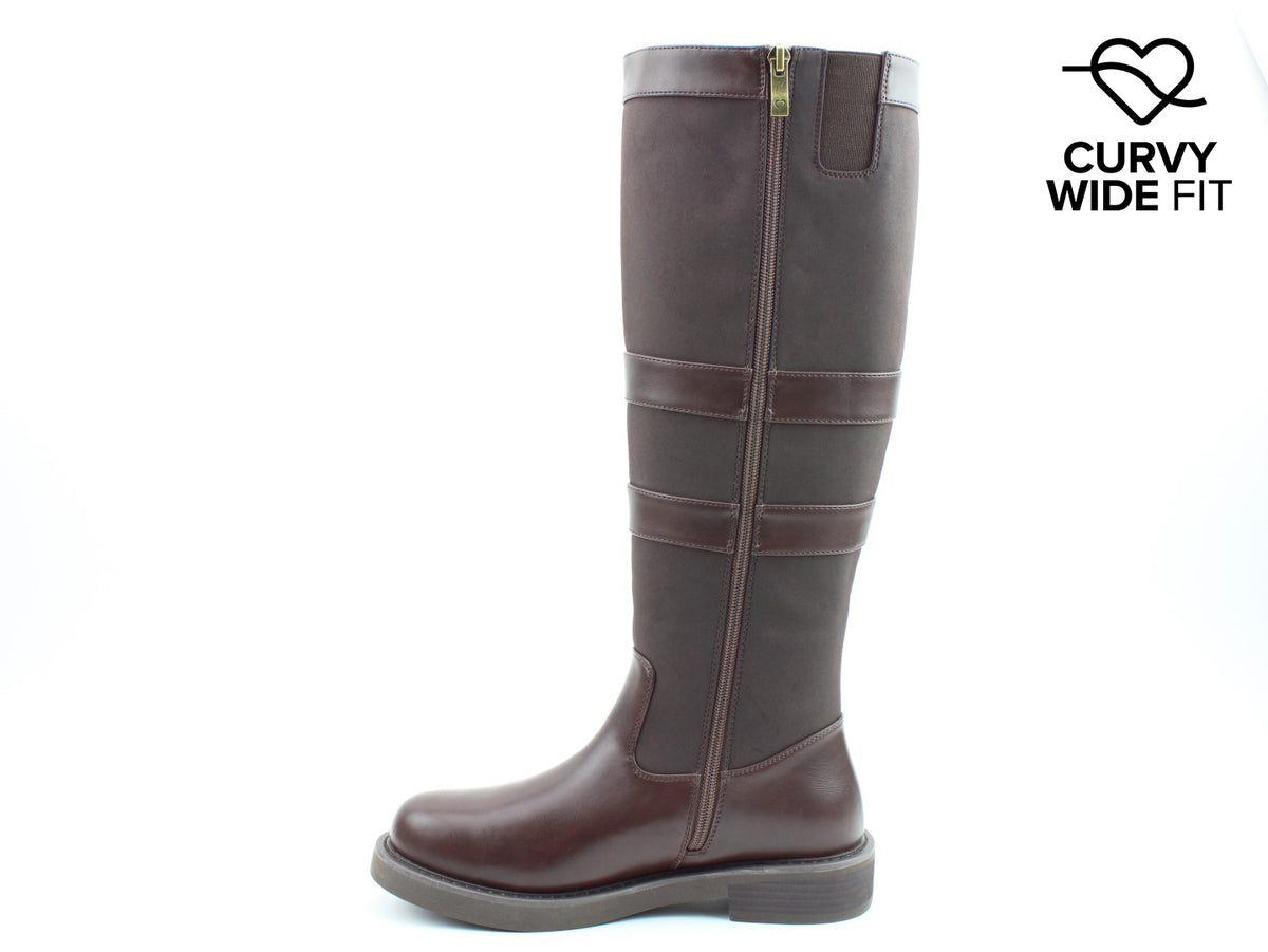 Felicity CURVY CALF WIDE FIT
