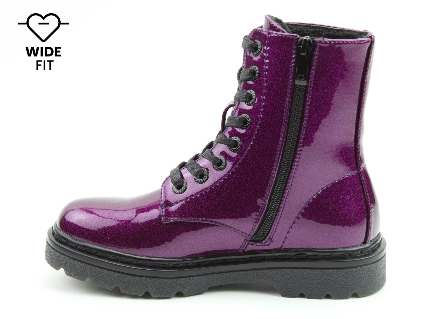 Justina2 Glitter WIDE FIT