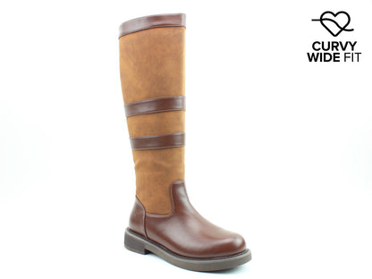 Felicity CURVY CALF WIDE FIT