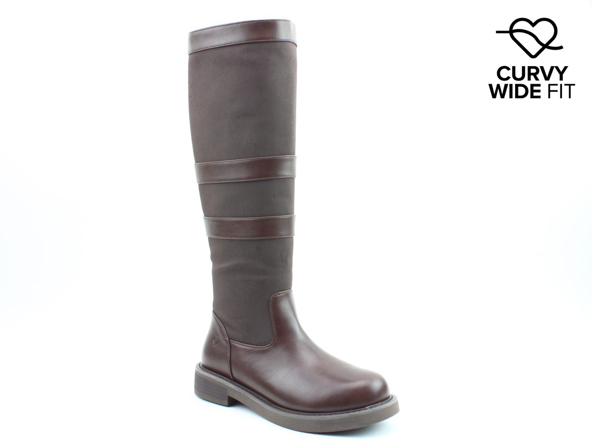 Felicity CURVY CALF WIDE FIT