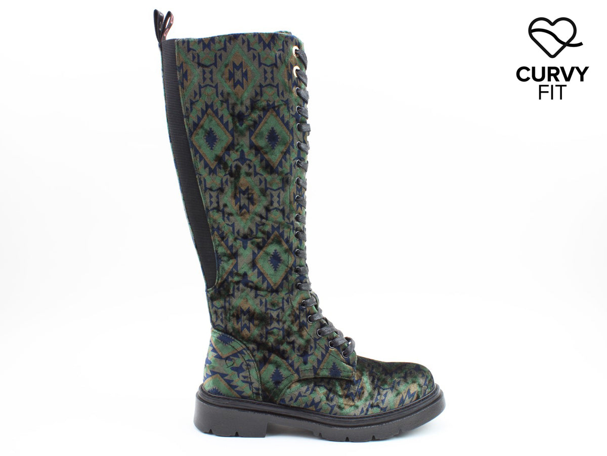 Avalon Print CURVY CALF FIT
