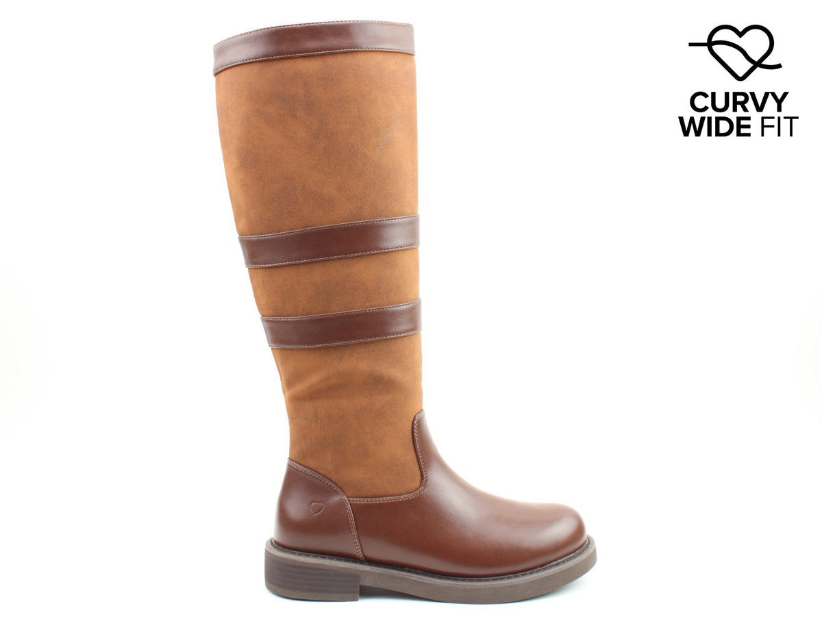 Felicity CURVY CALF WIDE FIT
