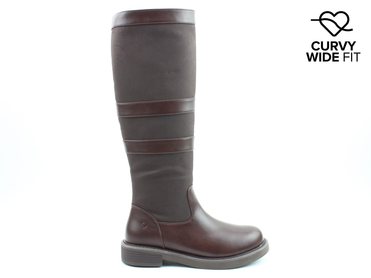 Felicity CURVY CALF WIDE FIT