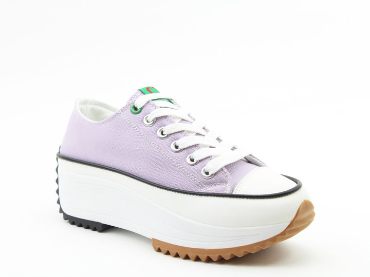 Scarpe Da Ginnastica Heavenly Feet Platform Hi Top, Tela Leggera, Lacci, Colori Vari