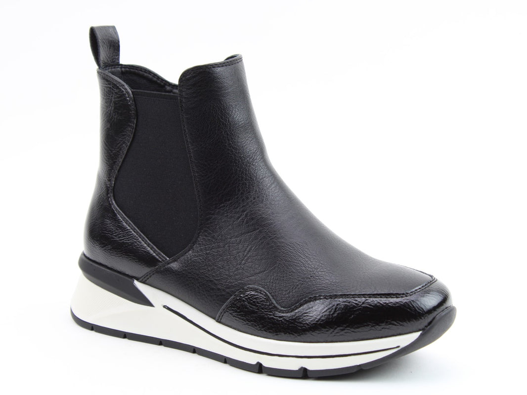heavenly feet black ankle boots