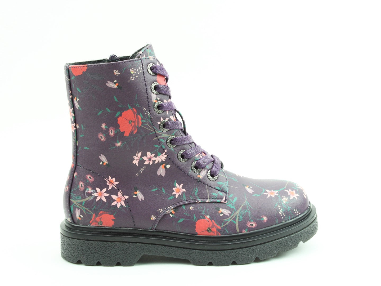 Justina2 Bee Flower Print